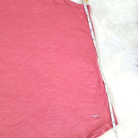 2016 Victoria's Secret PINK Dusty Pink Sleepwear Chunky Tank Top Womens Sz XS - Picture 7 of 13